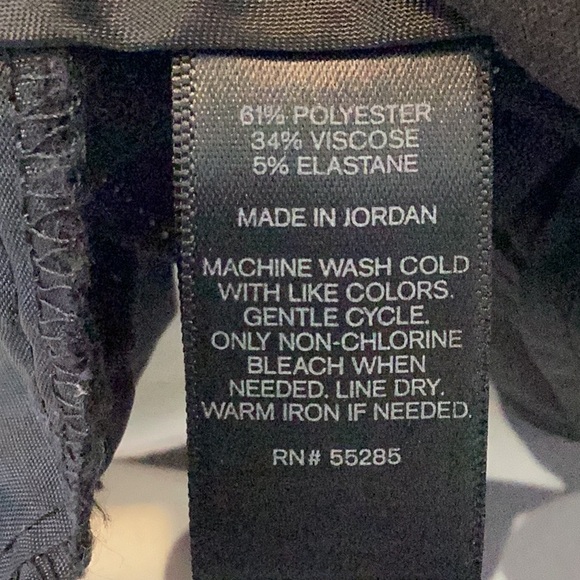 Express Editor Pant - Size 10R - Navy Pinstripe - Picture 8 of 8